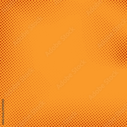 Fotografia Bright halftone comic book style background