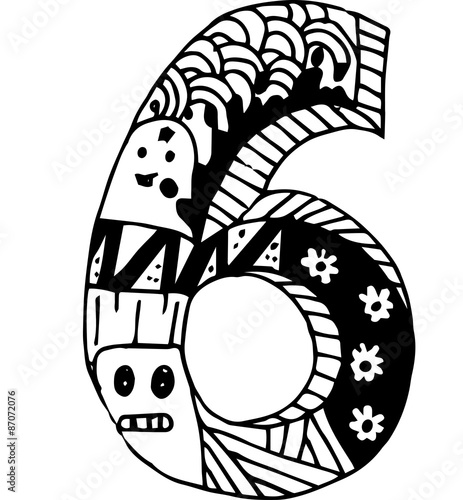 Board z aluminiowym obramowaniem Wyciągnąć rękę numer doodle ilustracji