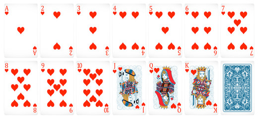 Wall Mural - poker cards