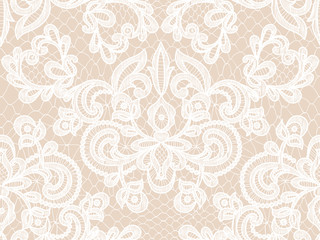 Seamless blue lace