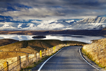 Canvas Print - Southern Alps, New Zealand