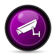 Wall Mural - Surveillance camera icon