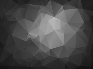 Wall Mural - abstract triangular background light and shade