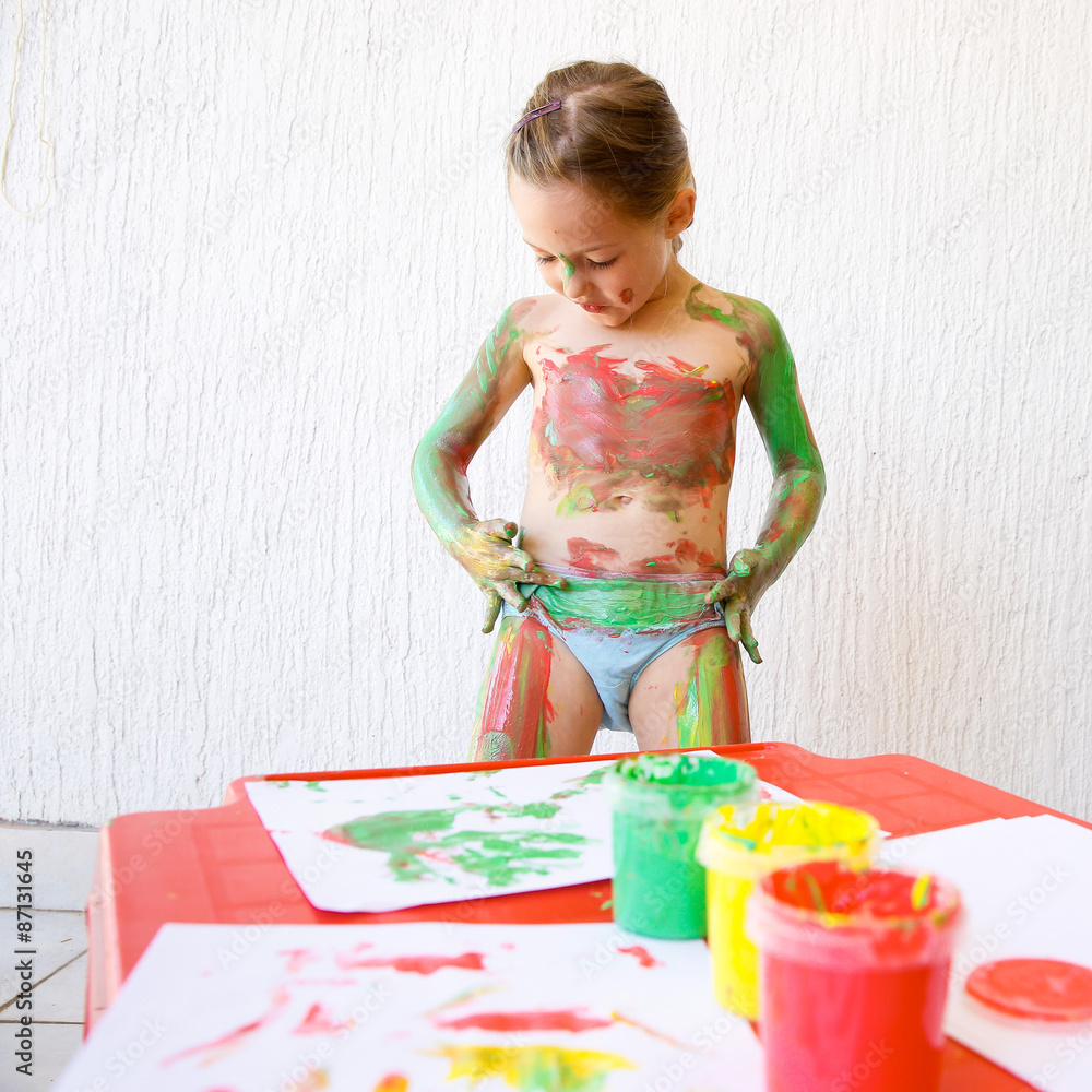 bodypaint child 