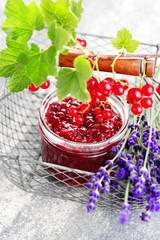 Sticker - redcurrant jam