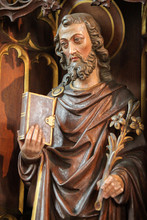 Wooden Statue Of Saint Joseph
