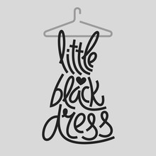 Little Black Dress Typography, Fashion Typography, Fashion Calligraphy, Dress Typography, Fashion Encyclopedia, Fashion History