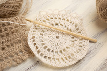 Yarn For Crochet And Knitted Openwork Napkins