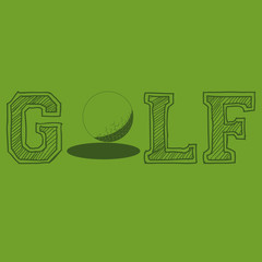 Wall Mural - Golf