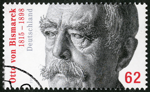 Fotografía GEMANY - 2015: shows Otto von Bismarck (1815-1898), Prussian statesman