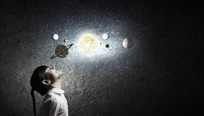 Wall Mural - I will be astronaut
