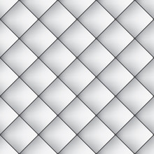Seamless Grey Diamond Tiles Pattern, Vector Wallpaper