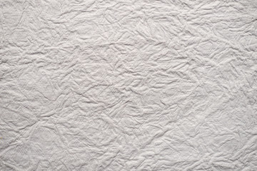 blank paper with crinkled texture