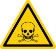 © ambassador806 - Vector danger sign with skull and bones
