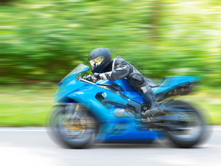 Motorbike racing