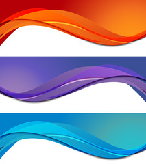 Wall Mural - Set of banners 