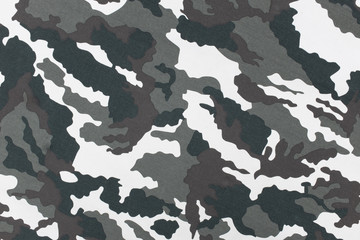 Camouflage pattern and background.