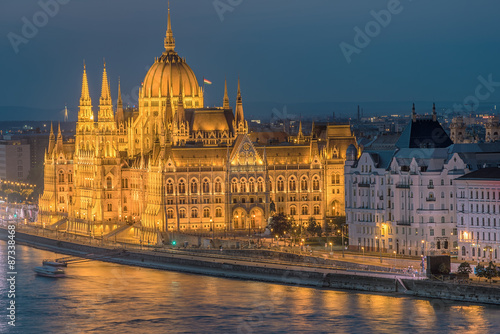 Fototapeta dla dzieci The Hungarian Parliament Building in Budapest