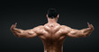 © Restyler - Rear view of healthy muscular young man