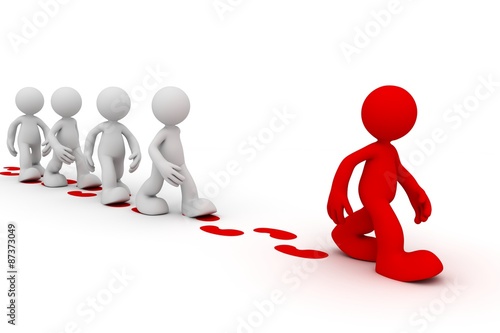 Fotografía  following the footsteps