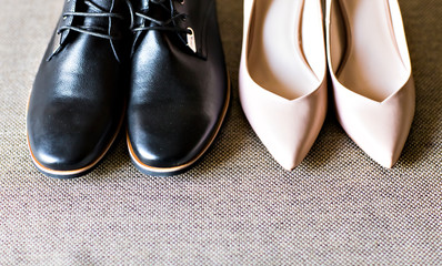 Man and woman shoes