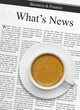 © goir - Coffee cup on newspaper