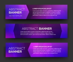 Wall Mural - abstract banner design