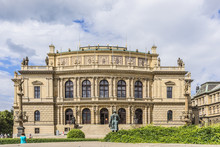 Neo-renaissance Rudolfiunum (concert Hall) In Prague, Czech Rep.