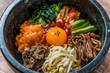 ビビンパ　韓国料理　bibimbap Korean food