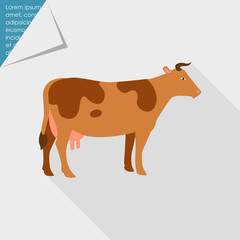 Sticker - Cow icon