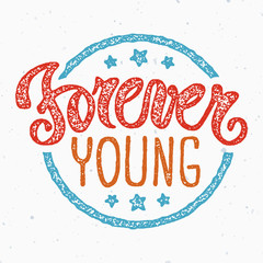 forever young stamp