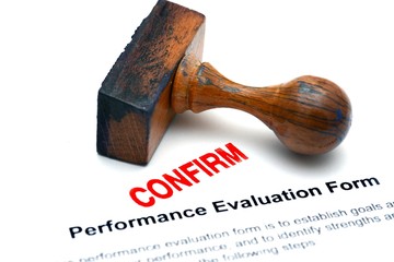 Sticker - Performance evaluation form