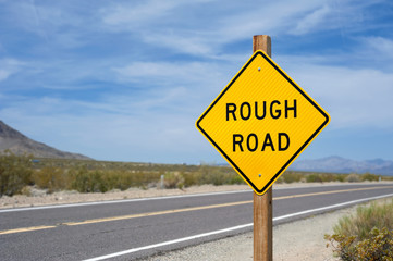 Rough Road Sign