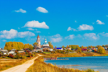 Wall Mural - russian village