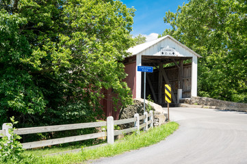 Wall Mural - Covered Bridge