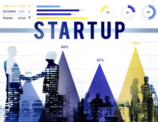 Sticker - Start Up Business Plan Planning Innovation Ideas Concept