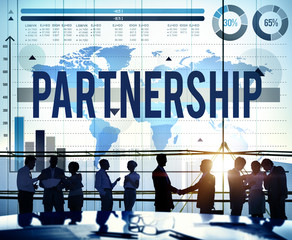 Wall Mural - Partnership Collaboration Team Togetherness Concept