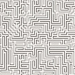 Vector seamless pattern in the form of a labyrinth
