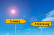 © Animaflora PicsStock - Umleitungsschild Umweg