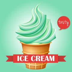 Poster - Ice cream.