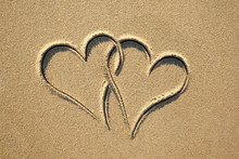 Images Of Hearts In The Sand