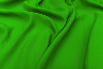 Green fabric