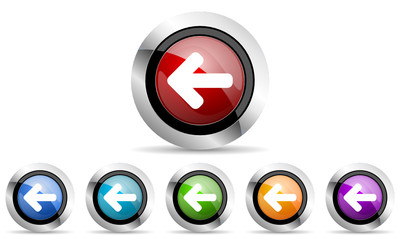 Poster - arrow vector icon set