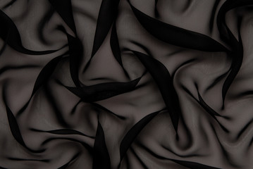 black fabric