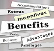 Benefits Incentives Bonuses Extras Perks Newspaper Headlines