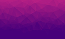 Shades Of Purple Abstract Polygonal Geometric Background. Low