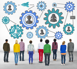 Poster - Community Business Team Partnership Collaboration Concept