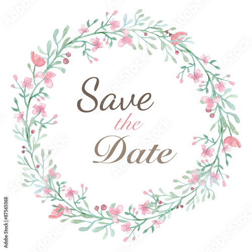 Flower Invitation Card