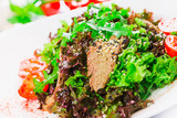 Fototapeta Kuchnia - Warm beef salad