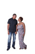 © PrimeLifePhotography - Portrait of a full length photo of an expectant couple